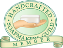 We're a member of the Handcrafted Soapmakers Guild!