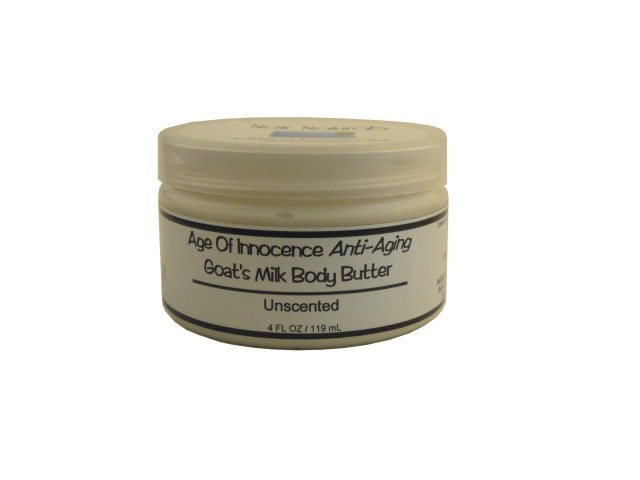 Age Of Innocence (Unscented) Goat's Milk Body Butter (4 oz)
