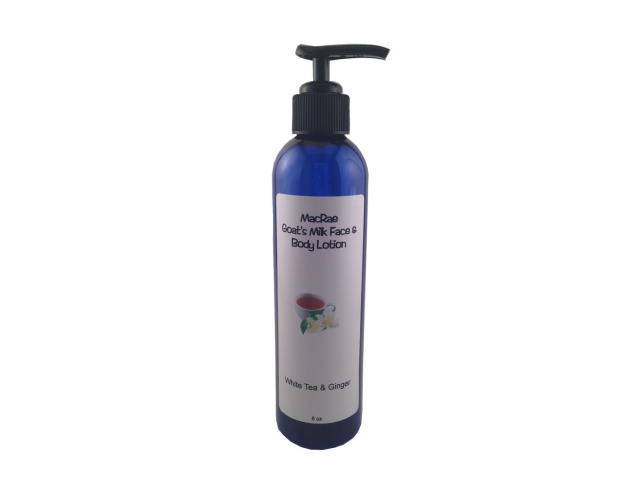 MacRae Goat's Milk Lotion (8 oz) - White Tea & Ginger