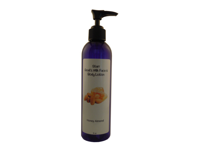 Starr Goat's Milk Lotion (8 oz) - Honey Almond