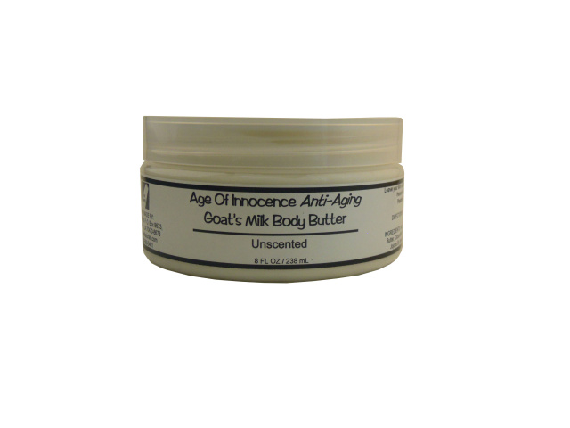 Age Of Innocence (Unscented) Goat's Milk Body Butter (8 oz)