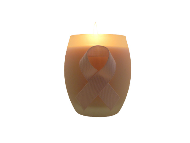Flame of Hope Breast Cancer Awareness Soy Candle